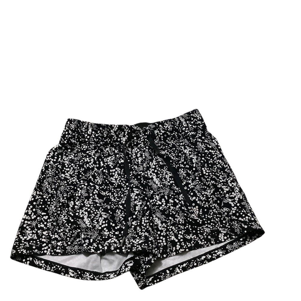 Lululemon black and white speckled Women's activewear  Shorts